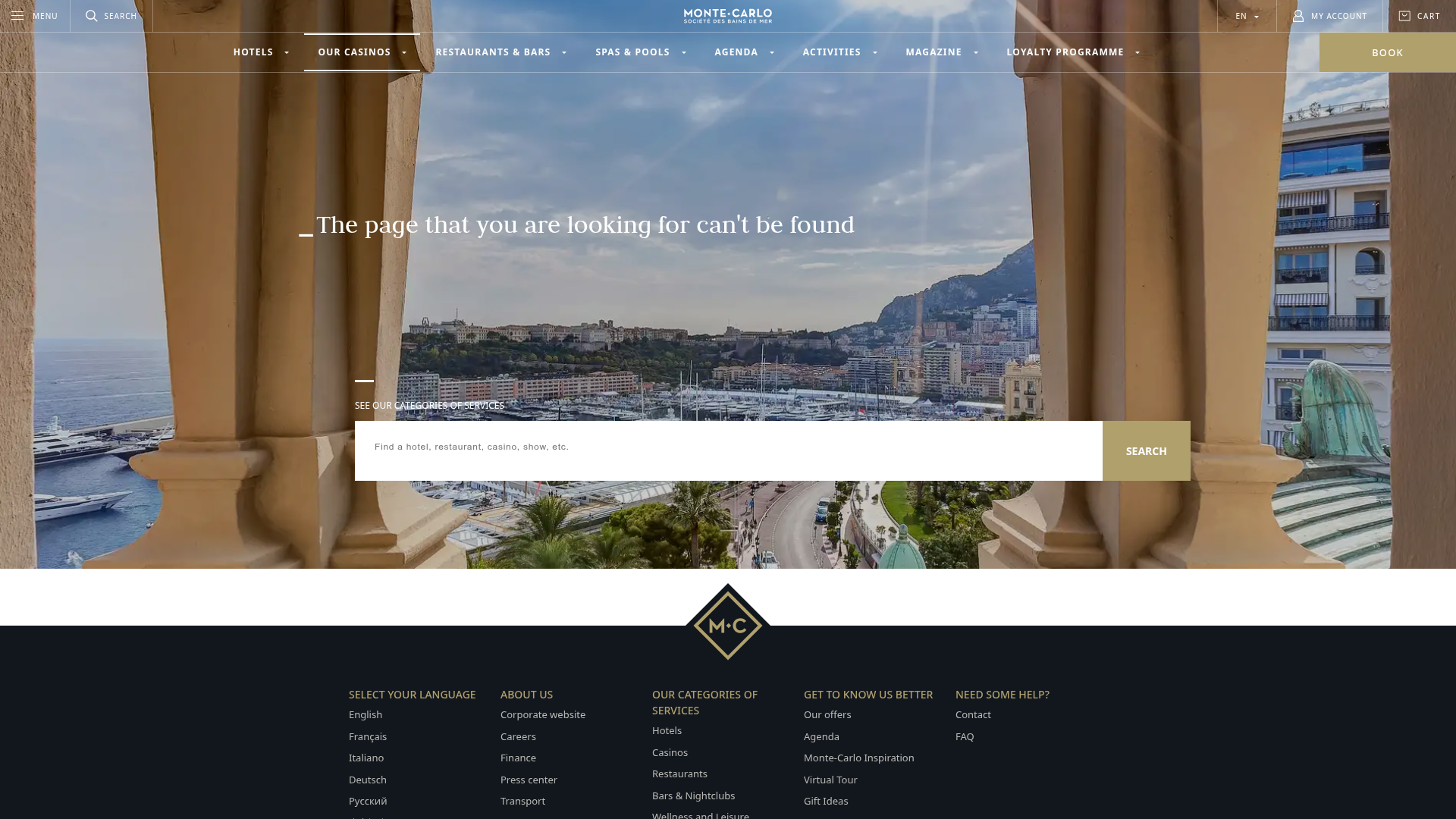 Casino de Monte-Carlo, Monaco